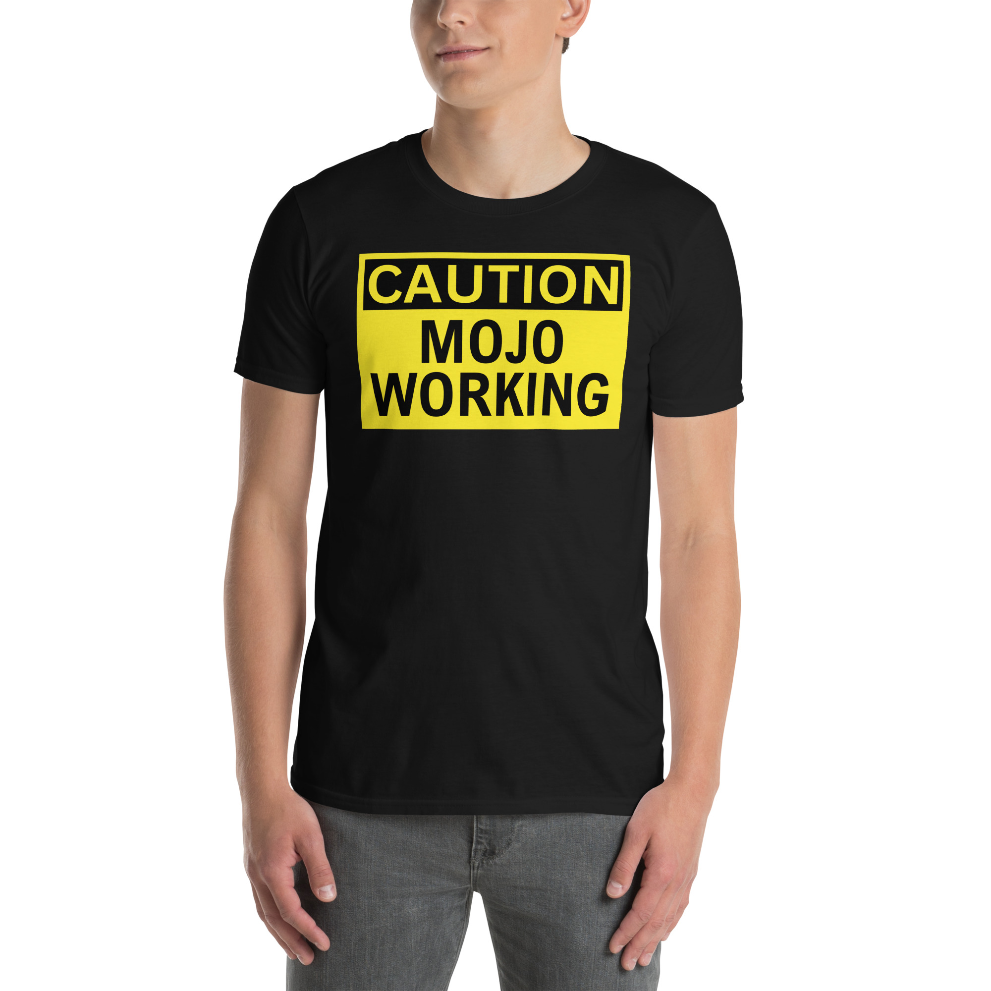 Caution Mojo Working shirt – Satchel Steel Panther - Image 3