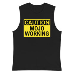 Caution Mojo Working sleeveless shirt - Satchel Steel Panther