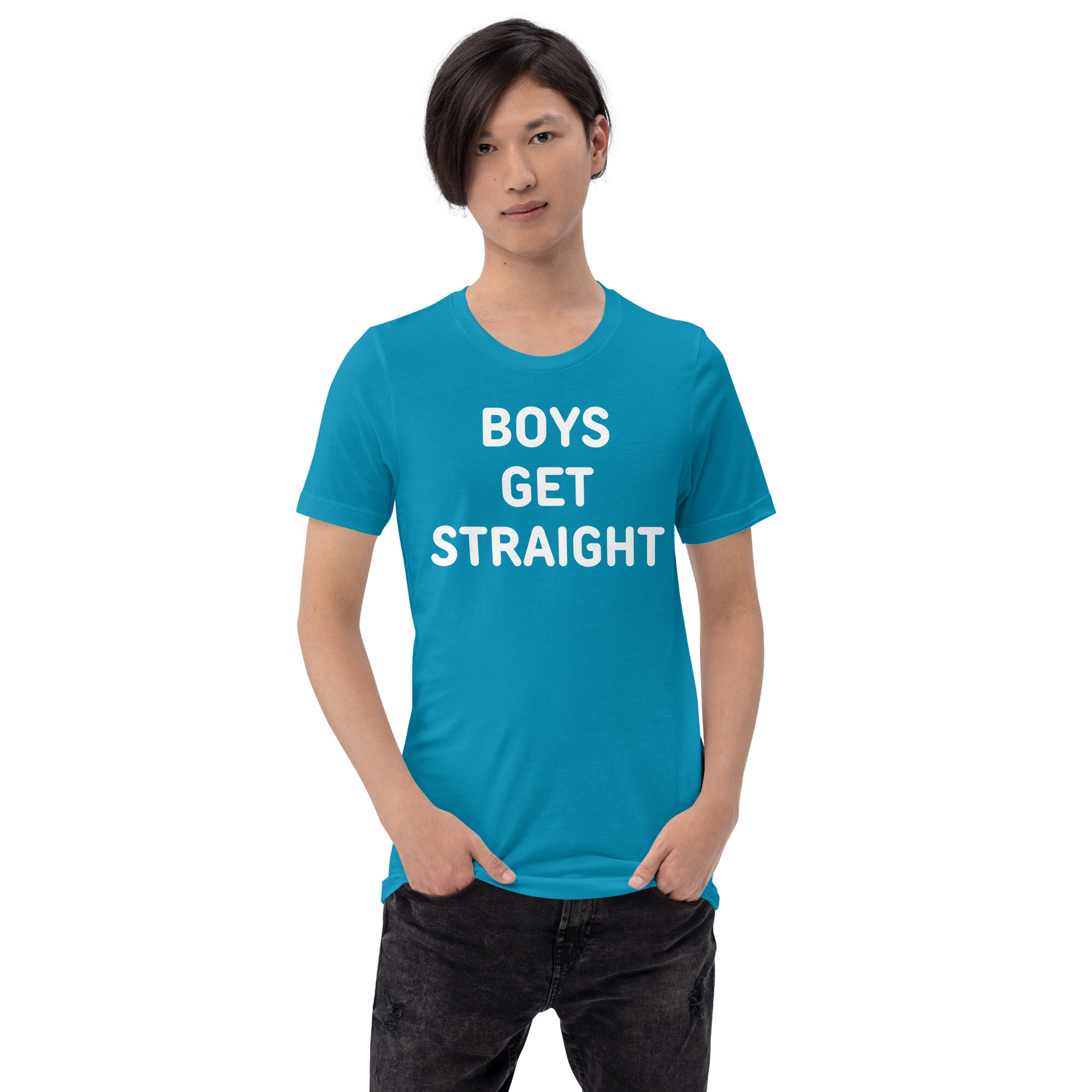 Boys Get Straight T-Shirt - Image 2