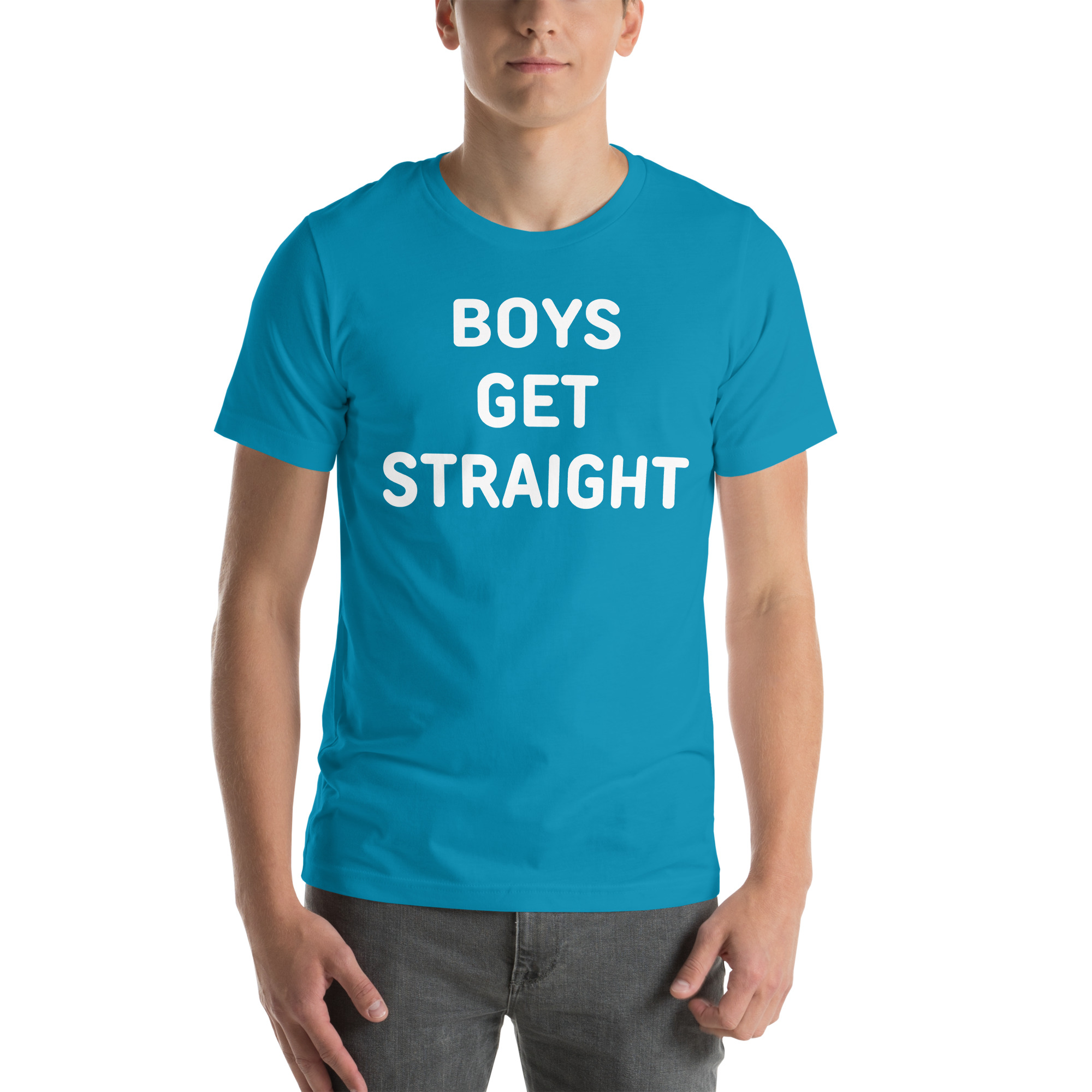 Boys Get Straight T-Shirt - Image 3