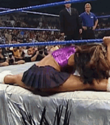 wwe diva Melina Perez splits GIF