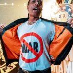 ASAP Rocky no war shirt