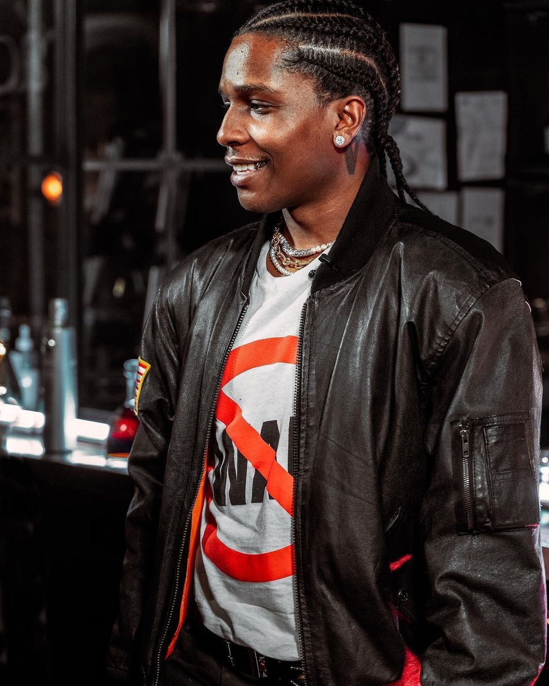 ASAP Rocky stop war shirt
