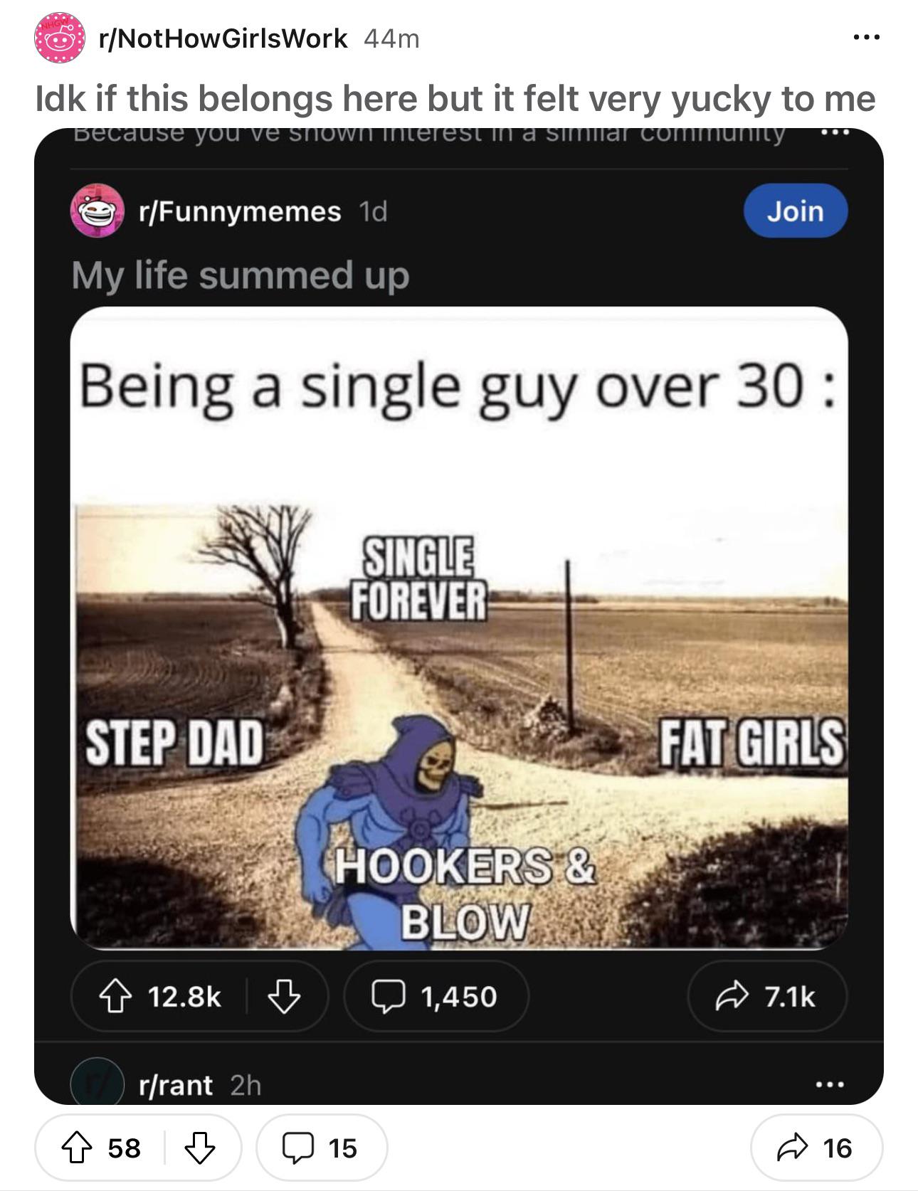 Being a single guy over 30 hookers and cocaine