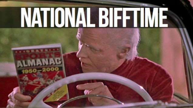 Biff Tannen billionaire sports betting almanac predicting the future