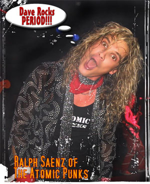 David Lee Ralph of the Atomic Punks