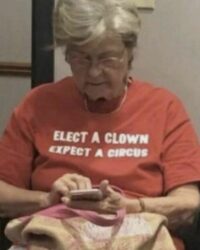 Elect A Clown Expect A Circus shirt - Trump political tee