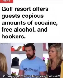 Hookers and Cocaine Golf Resort