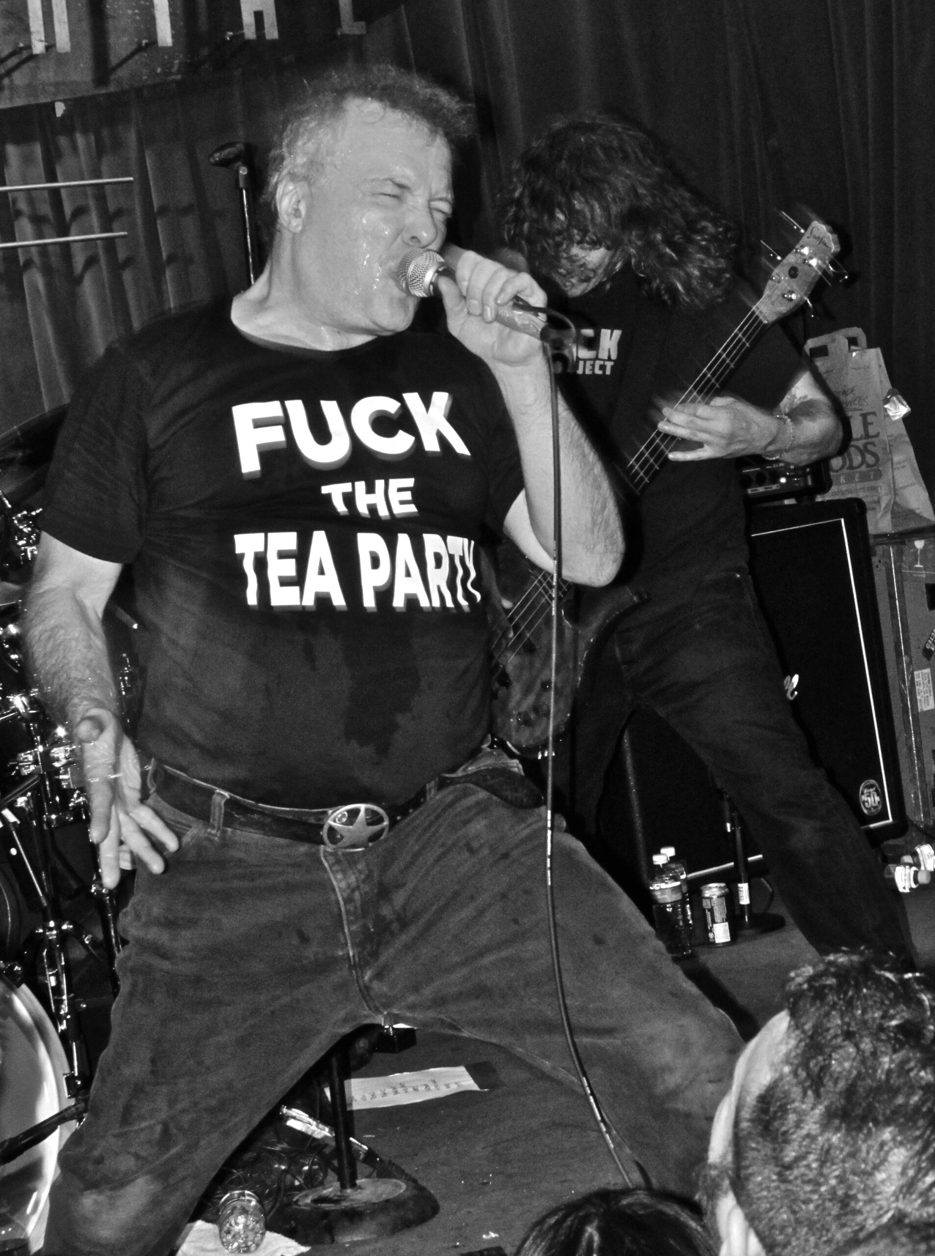 Jello Biafra Fuck the Tea Party t-shirt