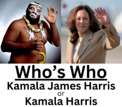 Kamala James Harris vs Kamala Harris