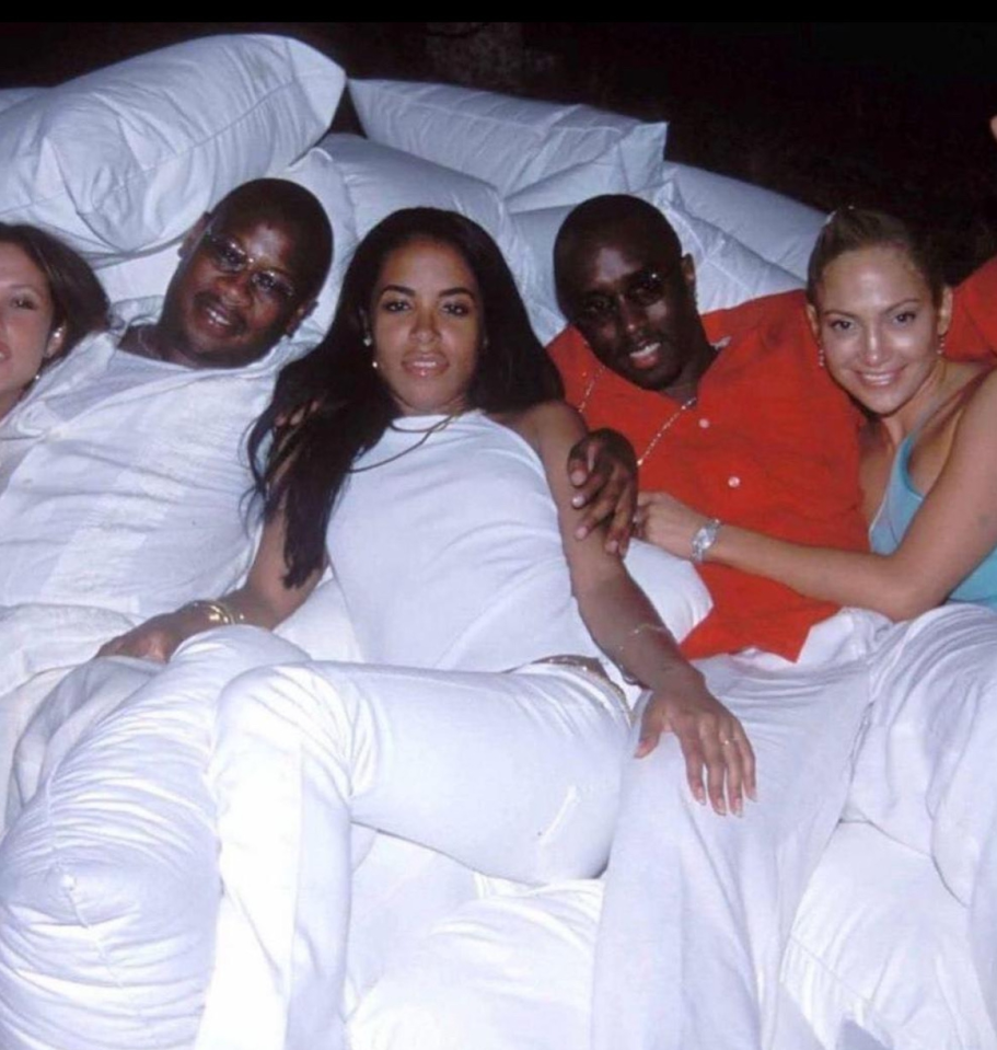 P Diddy Freak Off White Party Jennifer Lopez Aaliyah