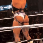Rhea Ripley booty giggle
