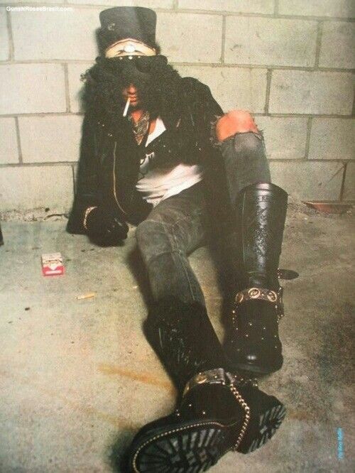 Slash punk boots