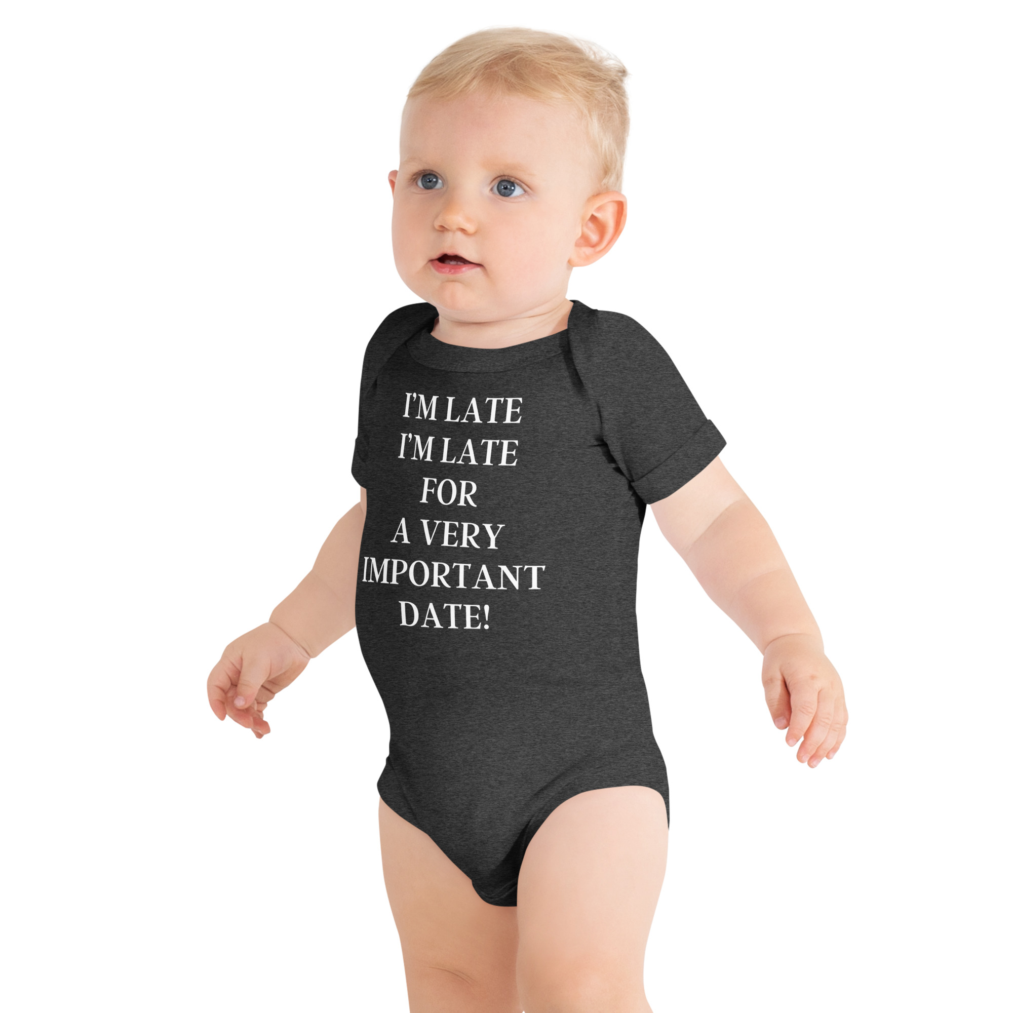 I’m Late I’m Late For A very Important Date onesie - Image 2