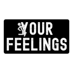 F YOUR FEELINGS (Screwing Silhouette) sticker