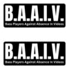 BAAIV Bass Players Against Absence In Videos stickers