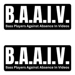 BAAIV Bass Players Against Absence In Videos stickers