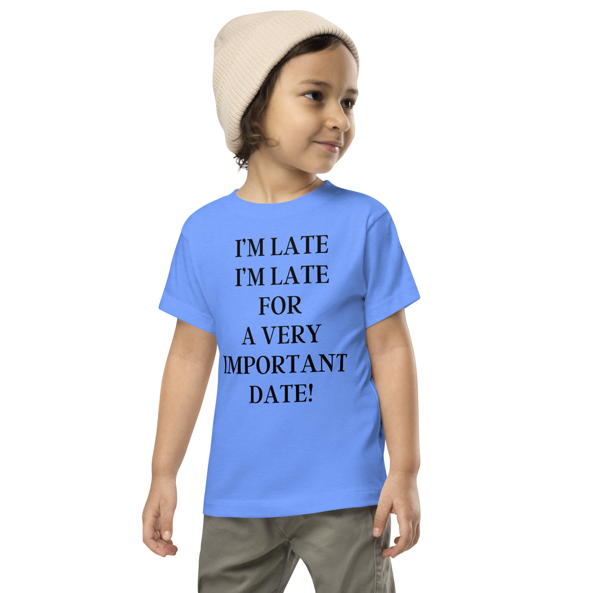 I’m Late I’m Late For A very Important Date Toddler Shirt - Image 2