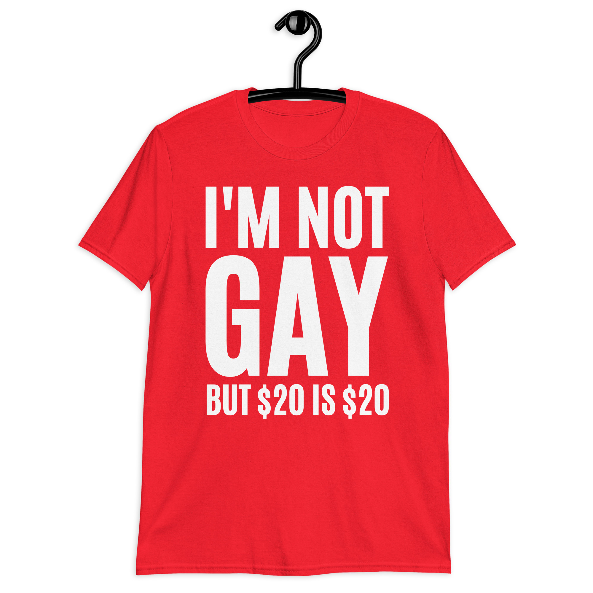 I'M NOT GAY but $20 is $20 shirt - Image 7