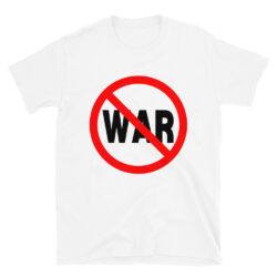 ASAP Rocky no war sign shirt