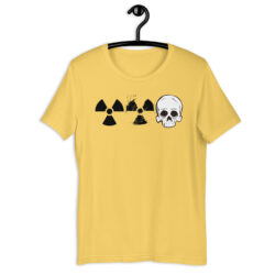 Radioactive Icon Radiation Death Skull t-shirt