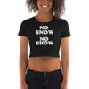 Eric Clapton No Snow No Show Crop Top