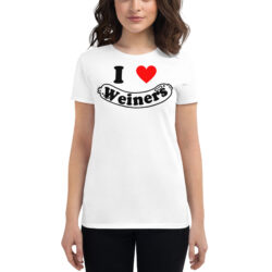 I Love Weiners Women's t-shirt