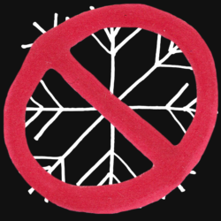 ANTI-SNOWFLAKES SYMBOL (VARIANT II) T-Shirt