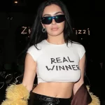Charli XCX Real Winner crop top shirt