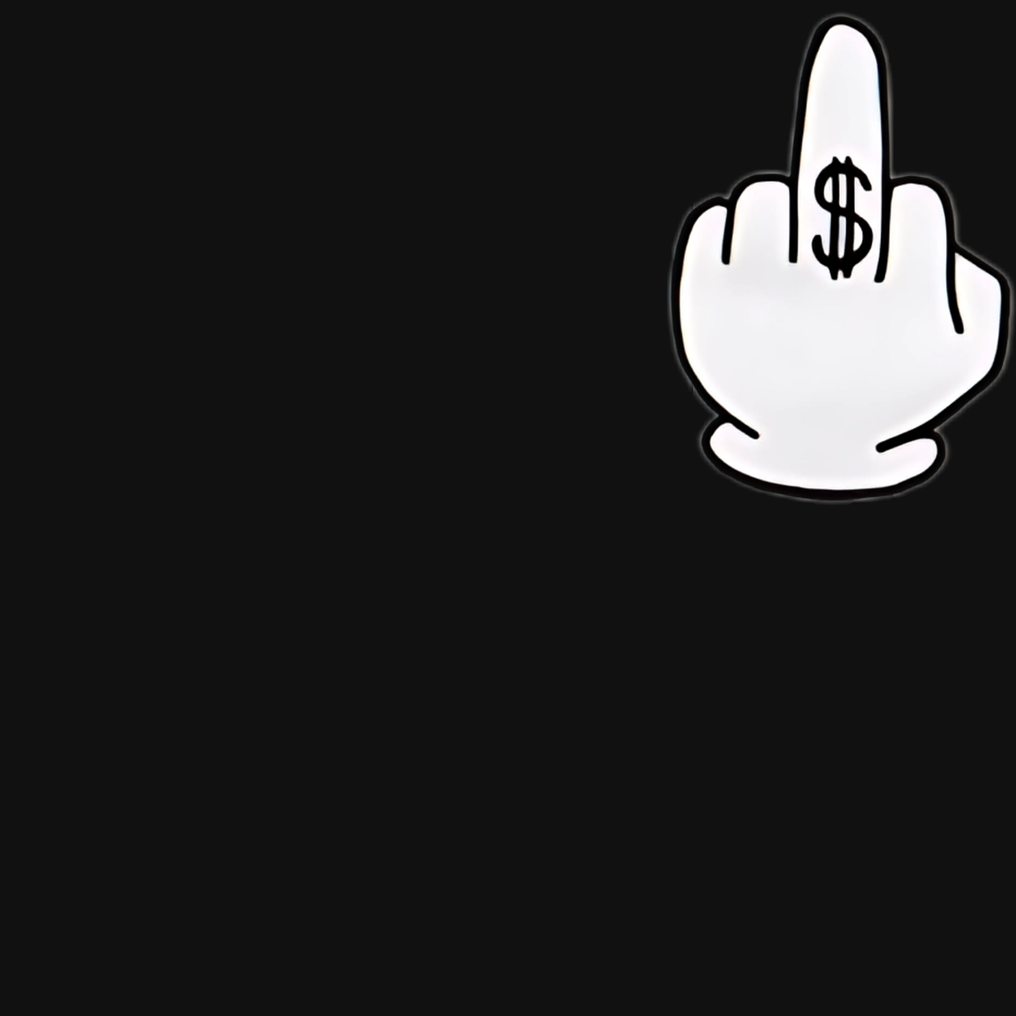 FUCK YOU MONEY Embroidered T-Shirt