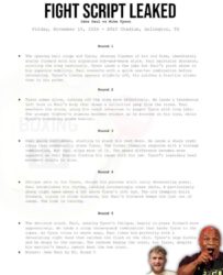 Jake Paul vs Mike Tyson Fight Script Leaked
