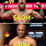 Jake Paul vs Mike Tyson purses