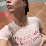 Katy Perry Wore Charli XCX ‘They Don’t Build Statues of Critics’ Tee