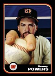 Kenny Powers Baseball Card
