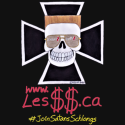 LesSS.ca #JoinSatansSchlongs T-Shirt (1)