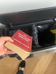 The Intelligent Investor book to trash meme