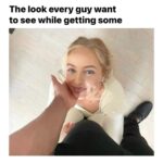 The look every guy want to see while getting some head