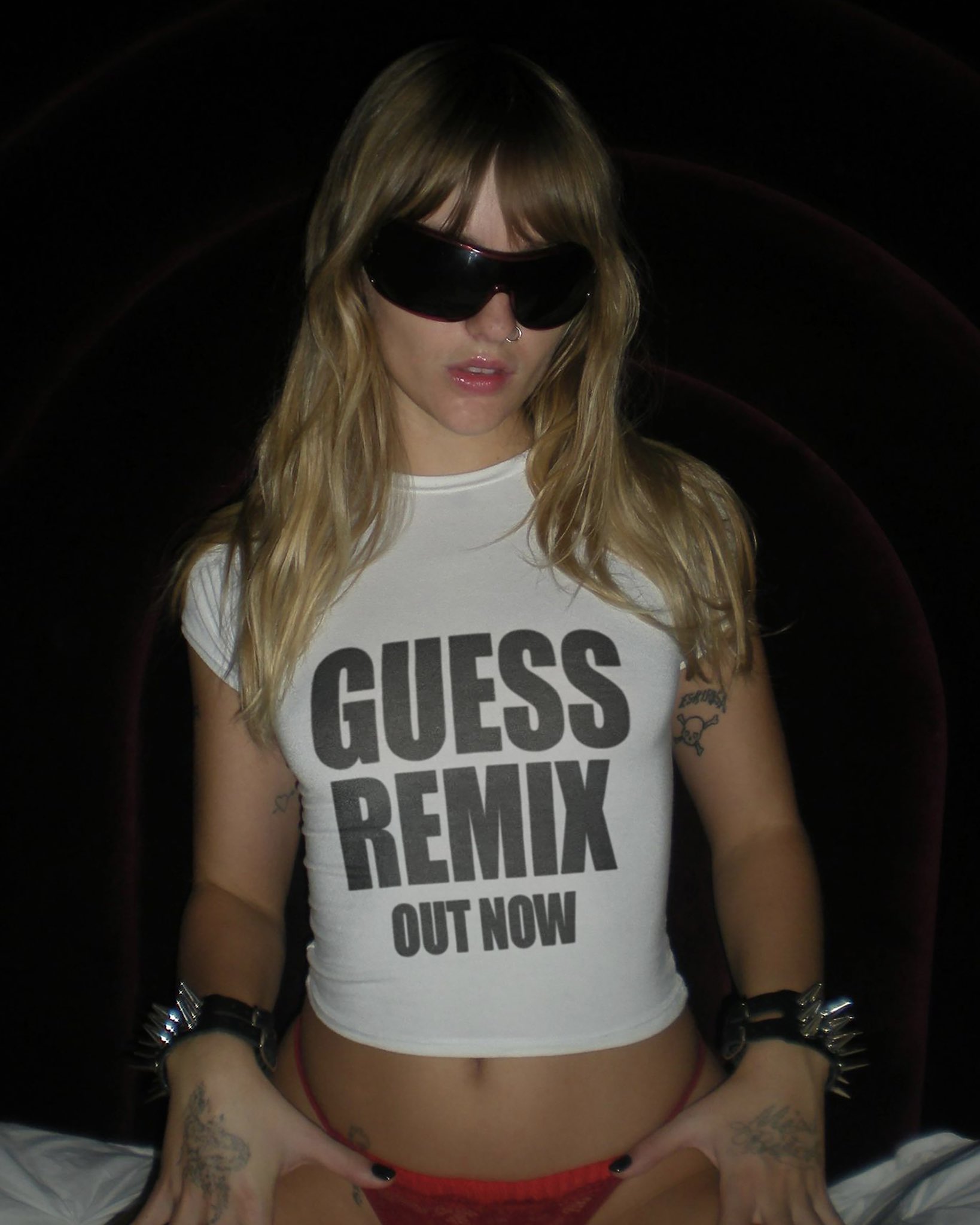 Victoria de Angelis GUESS REMIX Out Now shirt