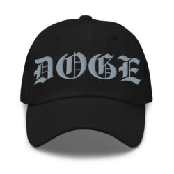 DOGE (Department Of Government Efficiency) Embroidered Hat
