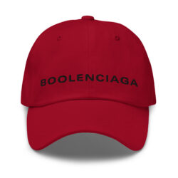 BOOLENCIAGA Hat (black embroidery)