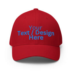 CUSTOM EMBROIDERED BASEBALL HAT - We Do It For You