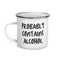 PROBABLY CONTAINS ALCOHOL Camper Mug