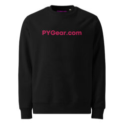 PYGEAR.COM SWEATER | Premium Quality + Eco-Friendly + Vibrant Embroidery