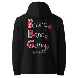 Satans Schlongs Brand Band Gang (full-patch) Unisex Premium 100% Organic Hoodie