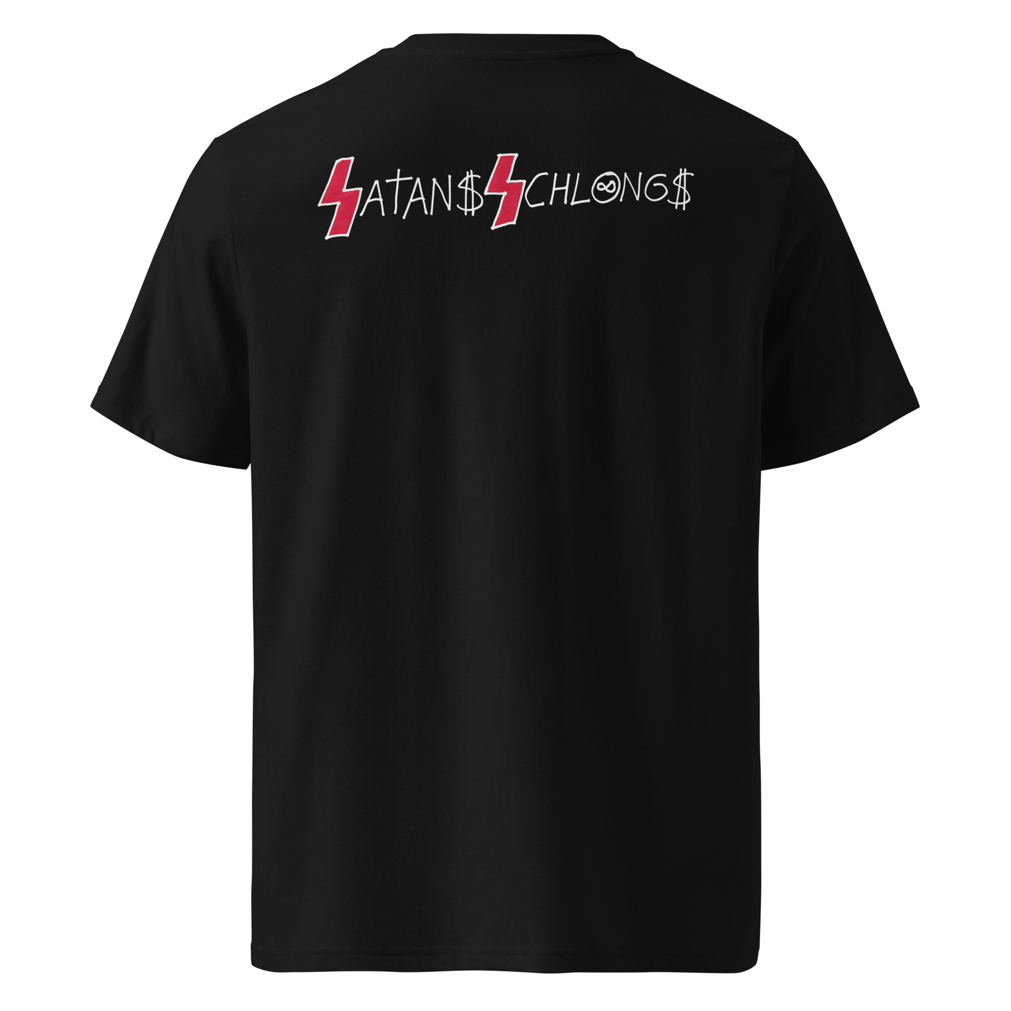 Highway to Heaven - Satans Schlongs (Full-Patch) Unisex Premium Organic T-Shirt (S-5XL) - Image 7