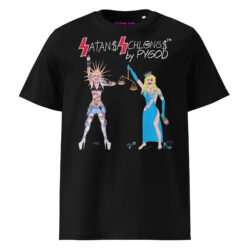 Alternative view of The Statue of Liberty and Lady Justice Unisex Premium Organic T-Shirt (S-5XL)