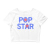 Charli XCX POP STAR Crop Top Shirt