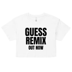 Victoria de Angelis GUESS REMIX Out Now crop top (Relaxed fit)