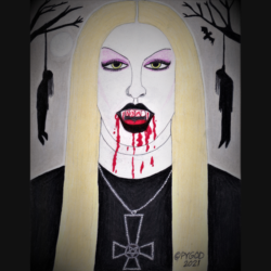 Black Metal Chick T-Shirt