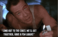 Bruce Willis John McClane Die Hard gif